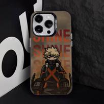 BakugoS My Hero Academia Phone Case For iPhone 17,16,15,14,13,12,11,Pro,Max,Plus,E,Air,Mini Black Tpu Cover iPhone13mini
