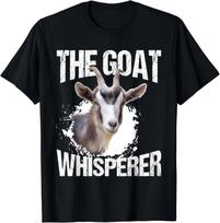 The Goat Whisperer Funny Goat Lover Farmer Gift Unisex T-Shirt 4XL