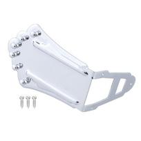 Metal Guitar Tailpiece Jazzes Archtop Guitar Bridge Tailpiece Short Replacement Bridge Tailpiece Trapezoidal Pull Plate 1 sidabras