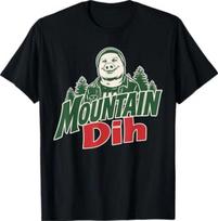 Mountain Dih John Pork Brainrot Meme Vintage Retro T-Shirt 2XL