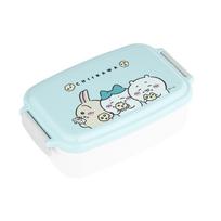 OSK Lunch Box 500ml Chiikawa Blue Dishwasher Safe Storage Container with Divider Microwave Safe Made in Japan PL-1R