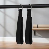 Pilates Overhead Handle NonSlip Grip Strap Construction Reformer Foot Straps for Home Gym, Single Loop