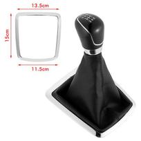 Gear Shift Knob for Ford Focus 2 MK2 FL C-MAX 2006-2011 MK3 MK4 MK7 Gear Manual Shift Stick Lever Knob With Gaitor Boot Cover