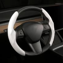 Popular Steering Wheel Cover for honda civic City Vezel Fit Accord Jazz 10th Gen Fd4 Trim Suede Carbon Car Interior Accessories