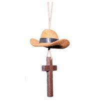 Cow Pattern Car Ornament Cowboy Hat Car Interior Accessories Car Pendant  General Motors Interior kava