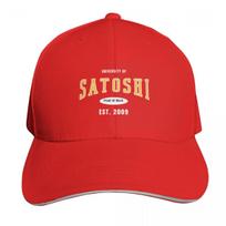University of Satoshi Nakamoto Bitcoin Design Baseball Cap Sunscreen fashionable luxury caps Womens Hats For The Sun Unisexs