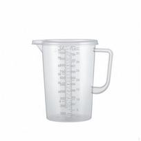 Measuring Cup Transparent Liquid Clear Body for Lab 2000ML Double No Lid 1000ML Double W Lid