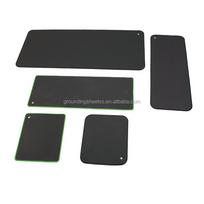 CONDUCTIVE PU Leather Earthing Mouse Pad-Grounding Desk Mat with Non-Slip Rubber Eco-Friendly & Anti-Fatigue 25x23cm juoda