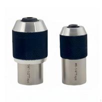 2 Pieces Adjustable Tap Chuck Easy to Use Holder Socket Tapping Tool for Machinists, DIY Black S+l