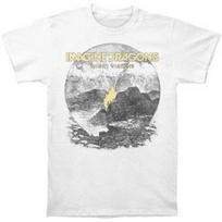Mens Imagine Dragons Flame T-shirt XXX-Large White XXXL