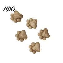 Animal Paw Garden Accessory Mini Cat Resin Stones Miniature Shaped Statue Cute 5pcs