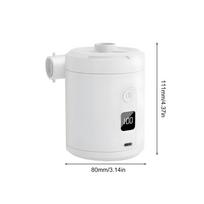 Mini Portable Air Pump Camping Air Pump Electric 5200mAh Battery 4000Pa Quick Inflator Deflator For Pool Beach Travel Home balta