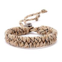 Noter Handwoven Paracord Survival Bracelet Homme Adjustable Punk Jewelry For Men Father's Day Moda Masculina Pulseras Hombre