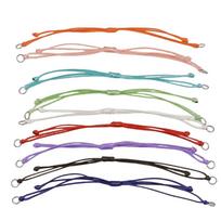 10Pcs with Ring Friendship Bracelet Multi-color Semi-finished Cord Bracelet  Jewelry Making 10Pcs colorful