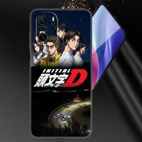 Pradinis D AE86 telefono dėklas, skirtas Xiaomi Mi POCO X3 NFC GT M4 M3 12 11T 10T Pro A3 11 Lite NE 5G 12X 11i F3 Minkštas TPU juodas dangtelis Xiaomi Mi A3