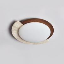 Riešuto spalvos miegamojo lempa svetainės dekoracija valgomojo lubinis šviestuvas Diameter -35cm