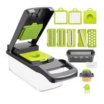 Multifunctional Kitchen Vegetable Cutter Mandoline Slicer and Dicer for Salad Preparation Plastic Vegetables Chopper 1