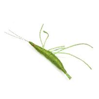 Simulation Plush Shrimp Cat Toy with Catnip Interactive Teething Toy for Cats Self-entertainment Pet Supplies žalia