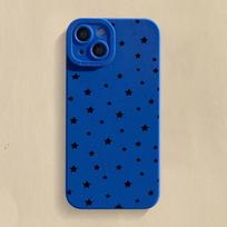 Cute stars Silicone Phone Case For iPhone 17 16 15 14 13 12 11 Pro Max 17 Air 16E XS X XR 7 8 Plus Shockproof Soft Cover iPhone 14