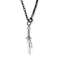 Anime Jujutsu Kaisen Toji Fushiguro Cosplay Necklace Inverted Spear of Heaven Weapon Keychain Choker Jewelry Gifts