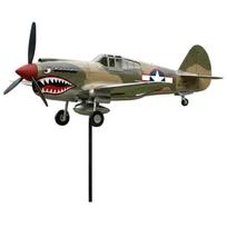 Metal Outdoor Garden Wind Spinner Rotating Decorative Yard Ornament with Propeller and Stand for Lawn Patio Decoration