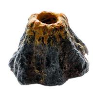 Aquarium Bubbler Shell Resin Volcano Coral Air Pump Bubbler Fish Tank Decoration for Fish Shrimp Crab Betta Tank Size#17