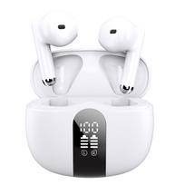 Sound Earphones Bluetooth Earphones Bluetooth Sound Quality AAC Dual Microphone ENC Noise Cancelling Calling LED Display Bluetooth Wireless