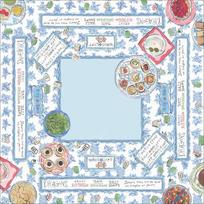 American Style Mahjong Mat Anti-Slip Noise Reduction Game Table Pad 80cm*80cm31.5inch*31.5inch