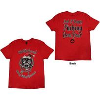 Motorhead T Shirt Christmas Band Logo Official Mens Red S XL