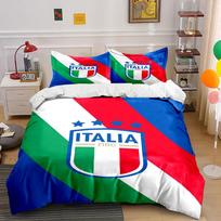 Italian flag-themed design. Bedding sets Duvet cover sets Duvet covers Pillowcases(1*Duvet Cover 2*Pillowcases without duvet insert) 135x200cm