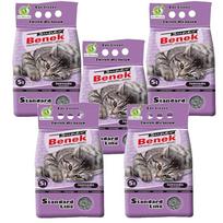 Super benek standard lavender cat litter 5x5l