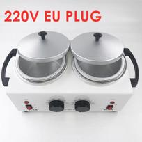 220V/ 110V Dvigubas depiliacinio vaško šildytuvas, tirpinimo mašina, parafino šildytuvas, SPA epiliatorius, plaukų šalinimo įrankis