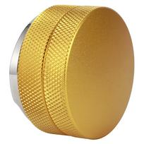 Height Adjustable Stainless Steel Coffee Power Tamper Distributor Leveler Tools Accessory 3 Angled Slopes58mm Gold
