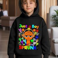 Fashion Men's Hoodie Game Sprunki 3D Print Hoodies Spring And Autumn Casual Boy Sweatshirt Women's Oversized Top Clothing 100