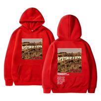 Alternative Metal Rock Band System of A Down Toxicity Music Album Cover Graphic Hoodie Men's Casual Vintage Oversized Hoodies S