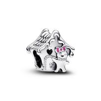 Pandora 792823C01 Sterling Silver Gingerbread House Christmas Charm sidabras