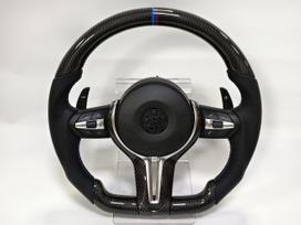 2026 Karštai parduodamas M Sport vairas M5 F10 F11 F06 F07 F12 F13 F01 Carbon brazing M3 (airbag) juoda