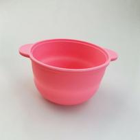 Silikoninis sulankstomas kaukės dubenėlis - Daugiafunkcinis nelipnus vaško pupelių dubenėlis plaukų šalinimui Mask Bowl