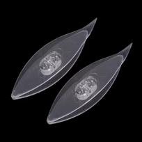 2Pcs Durable Plastic Tatting Shuttles Kits Set for Hand Lace Making Craft Tool Accessory Lace Making Kits Set skaidri