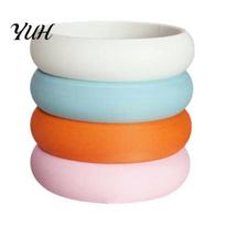 Stacked Ring Pen Cup Rainbow Donut Holder, 3D Printed Desk Organizer, Cute Girly Accessories Pencil for Makeup Brushes, Classroom Office Decor įvairiaspalvis