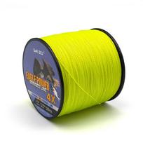 Factory Direct Gery 4X Japan PE Fishing Line 300 M Strong Anti Abrasion Fishing Line (Yellow,300m&1.5) geltona