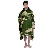 China Top Ten Selling Quick Dry Soft Hooded Towel for Children 360GSM&100*70cm armijos žalia spalva