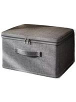 Foldable Fabric Storage Box, 4*3*26cm, With Lock. One Size