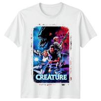 Būtybė (1985 m) Filmo plakato įkvėpti unisex marškinėliai Retro 80-ųjų Tee S