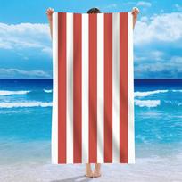 High Quality Custom Printed Bath Towels Printing Microfiber Kids Poncho Towel Sand Free Bath Beach Towel 75X150cm&300 - 499 GSM mėlyna
