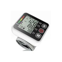 Automatic Wrist Blood Pressure Monitor Rechargeable  Home Use With Backlit Display Irregular Heartbeat Detection