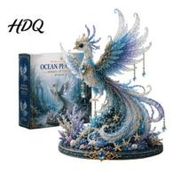 Marine Decor DIY Kit Mythical Ocean Bead for Beginners 3D Beaded Animal Making with Instructions Sea Creatures Beads Unique Designs and Pattern I