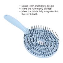 Soft Hair Detangling Brush Vented Design Straightening Hair Brush Salon Hair Comb  For Women