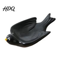 Sturdy Jewelry Dish Bird Shaped Storage Tray Ceramic Stable Base Organizer Unique Ring Holder Compact Size Decorative Dish for And Dice Decor Tray A juoda