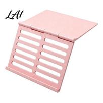 Desk Mahjong Card Holder 1/4Pcs for Table Under-Mat Slide-in Under Mat Stand 1pc B rožinė